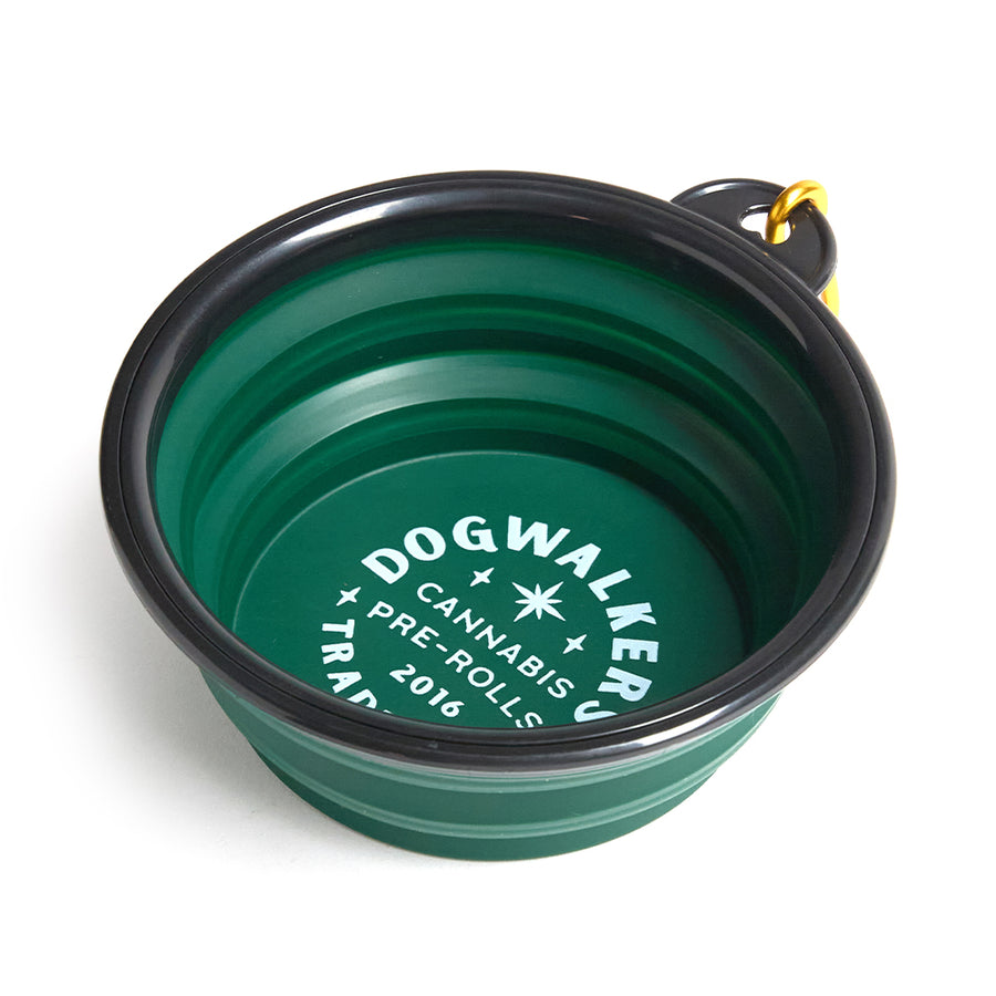 Dogwalkers Travel Collapsible Dog Bowl