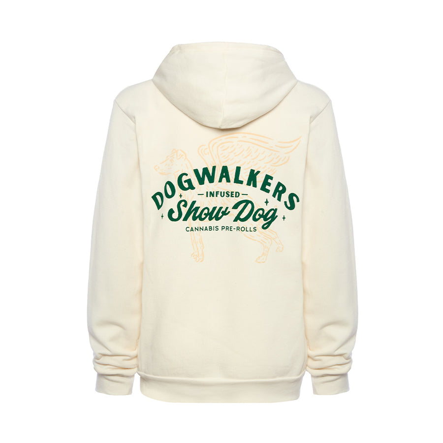 Dogwalkers Show Dog Unisex Ivory Hoodie