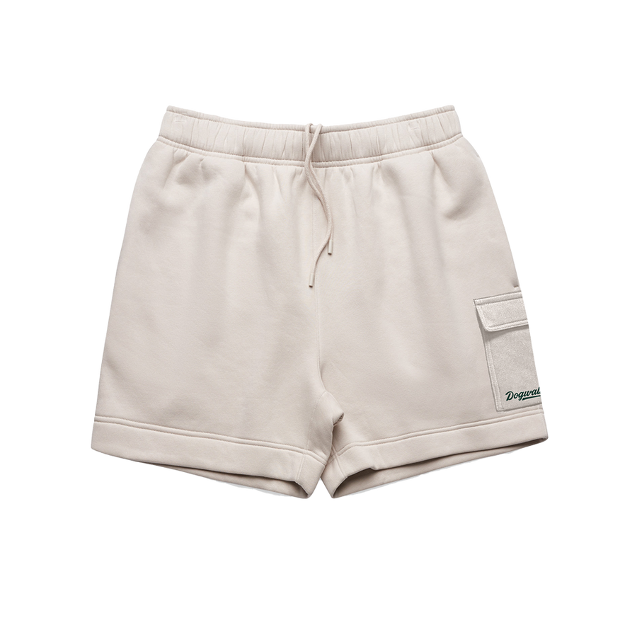 Dogwalkers Unisex Ivory Sweat Shorts
